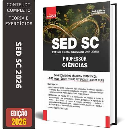 Apostila SED SC Professor - Ciências