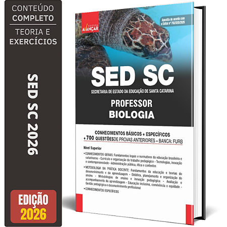 Apostila SED SC Professor - Biologia