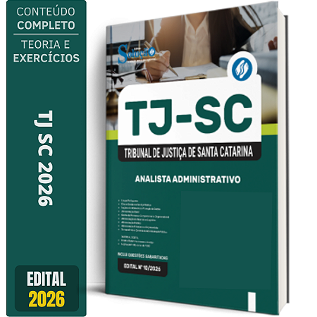 Apostila TJ SC 2026 - Analista Administrativo