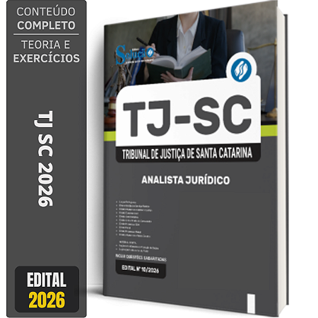 Apostila TJ SC 2026 - Analista Jurídico