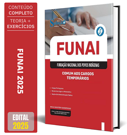 Apostila FUNAI 2025 - Comum aos Cargos - Temporários