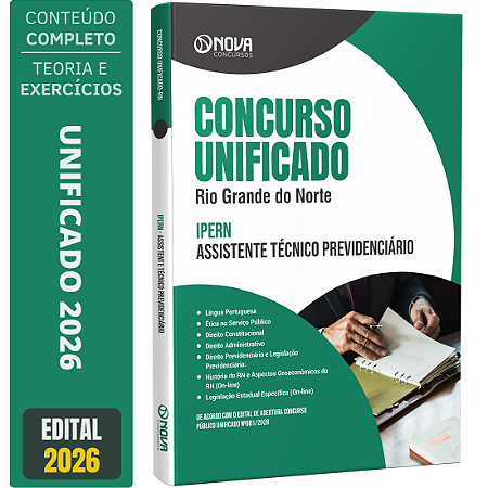 Apostila Unificado RN 2026 - Assistente Técnico Previdenciário