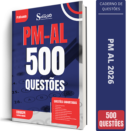 Caderno de Questões PM AL - Soldado