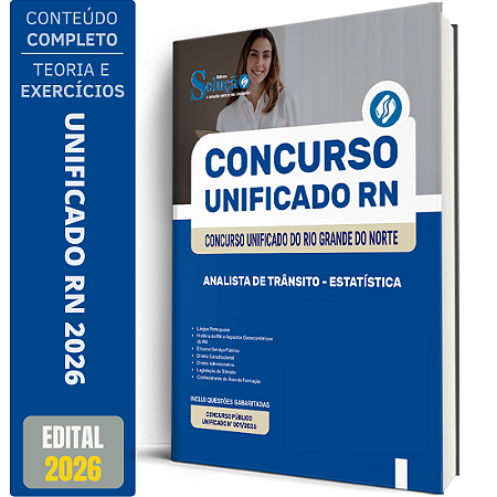 Apostila Unificado RN 2026 Analista de Trânsito - Estatística