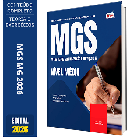Apostila MGS MG 2026 - Nível Médio