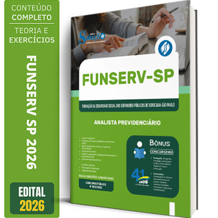 Apostila FUNSERV 2026 - Analista Previdenciário