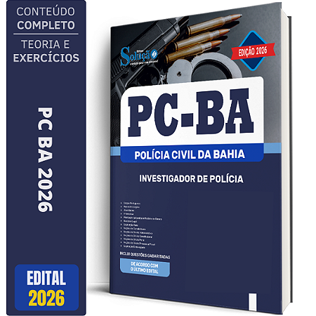 Apostila PC BA 2026 - Investigador de Polícia