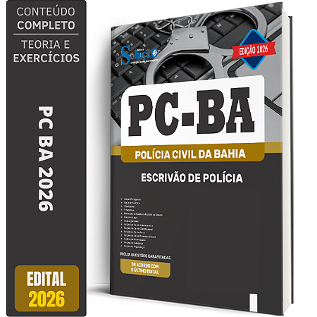 Apostila PC BA 2026 - Escrivão de Polícia