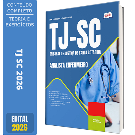 Apostila TJ SC 2026 - Enfermeiro