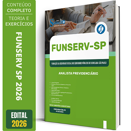 Apostila FUNSERV 2026 - Analista Previdenciário