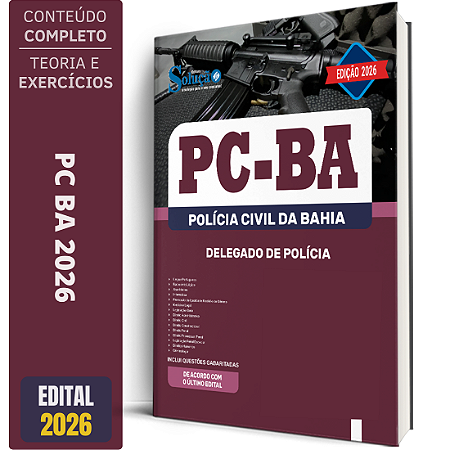 Apostila PC BA 2026 - Delegado de Polícia