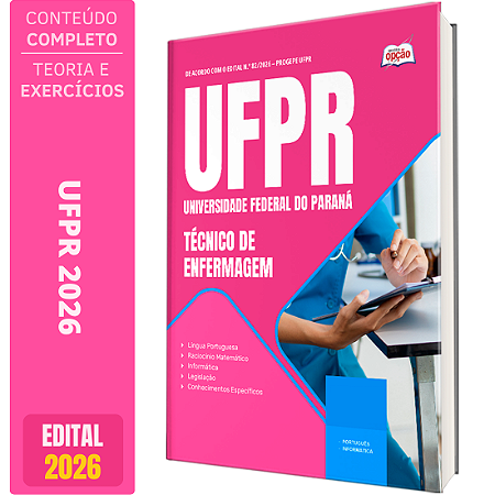 Apostila UFPR 2026 - Técnico em Enfermagem