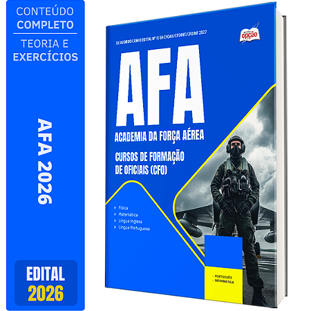 Apostila Aeronáutica do Brasil 2026 - Cursos de Formação de Oficiais (CFO)