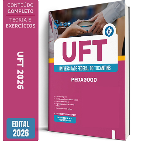 Apostila UFT 2026 - Pedagogo