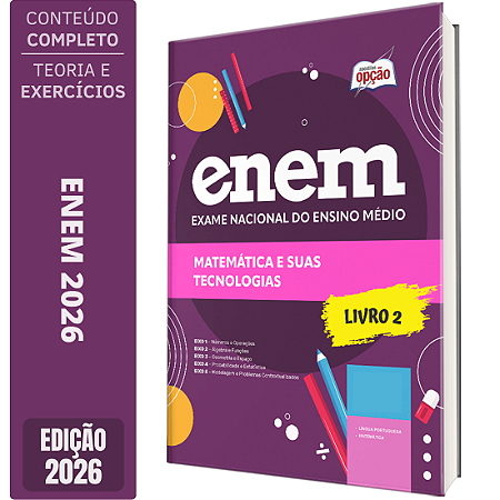 Apostila ENEM 2026 Volume 2 - Matemática e suas Tecnologias