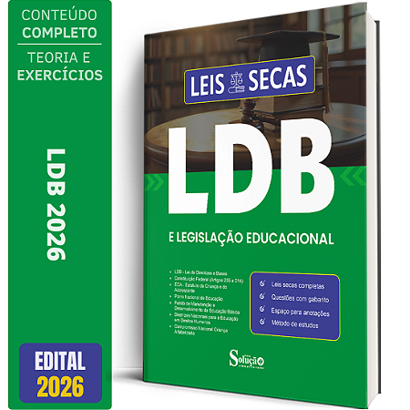 Apostila LDB 2026 - Legislação Educacional