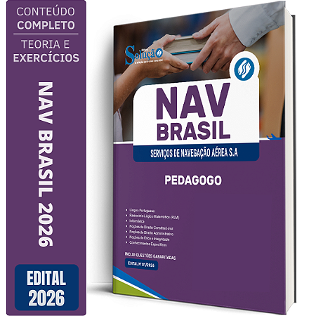 Apostila NAV Brasil 2026 - Pedagogo