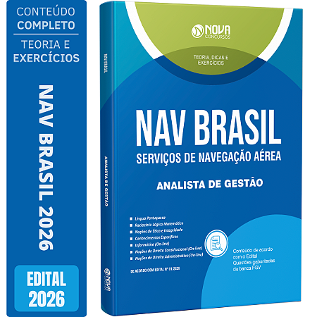 Apostila NAV Brasil 2026 - Analista de Gestão