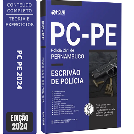 Apostila Concurso PC-PE  - Escrivão de Polícia