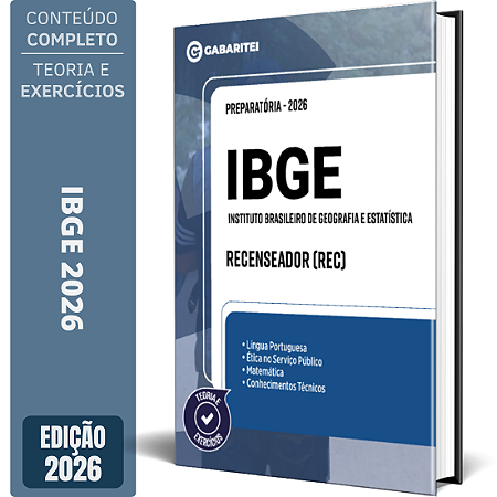 Apostila IBGE 2026 - Recenseador (REC)