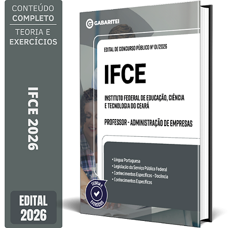 Apostila IFCE 2026 Professor - Administração de Empresas