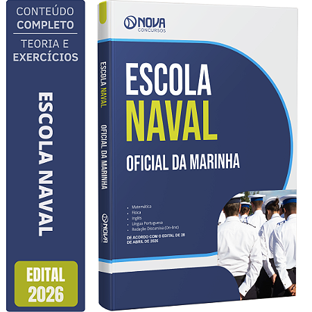 Apostila Marinha Escola Naval 2026 - Oficial da Marinha