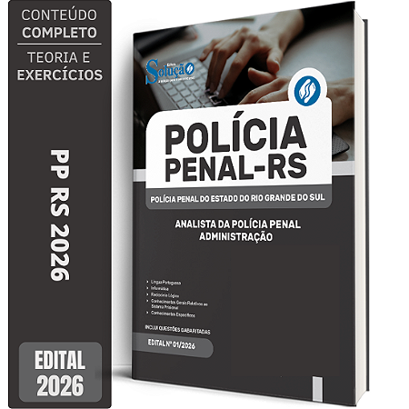 Apostila PP RS 2026 - Analista da Polícia Penal - ADMINISTRAÇÃO
