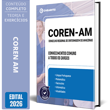 Apostila COREN AM - Conhecimentos Comuns a todos os Cargos
