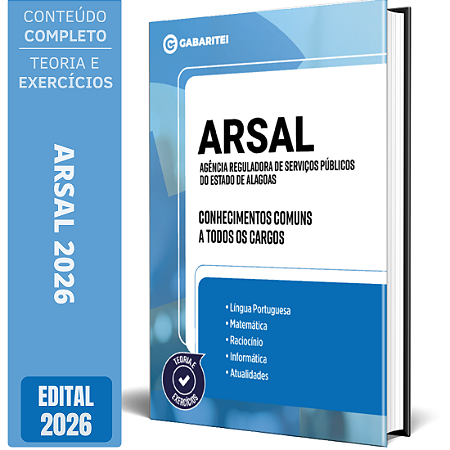 Apostila ARSAL - Conhecimentos Comuns a todos os Cargos