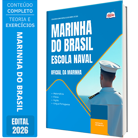 Apostila Marinha (Escola Naval) 2026 - Oficial da Marinha