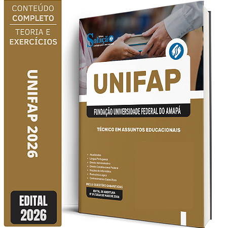 Apostila UNIFAP 2026 - Técnico em Assuntos Educacionais