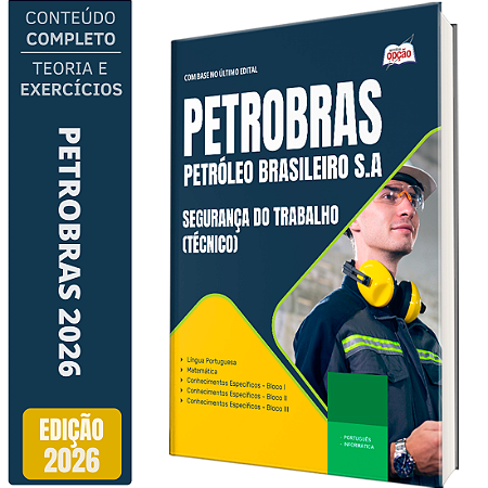 Apostila Petrobras 2026 - Segurança do Trabalho (Técnico)