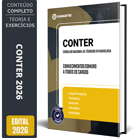 Apostila CONTER 2026 - Conhecimentos Comuns a todos os Cargos