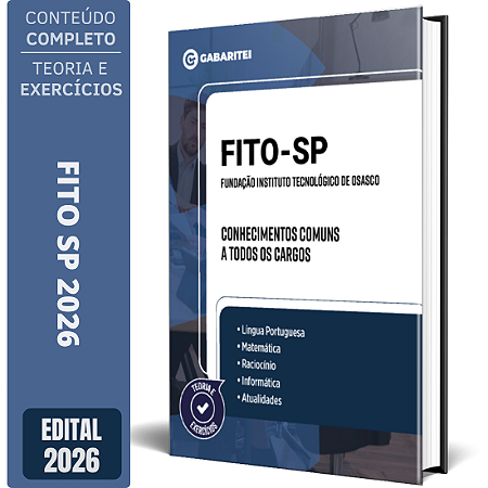 Apostila FITO SP 2026 - Conhecimentos Comuns a todos os Cargos