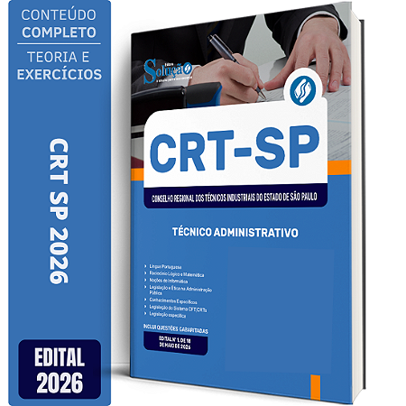 Apostila CRT SP 2026 - Técnico Administrativo
