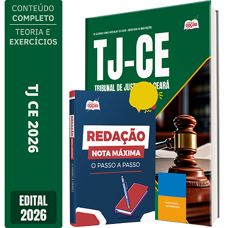 Apostila TJ CE 2026 Técnico Judiciário – Área Judiciária