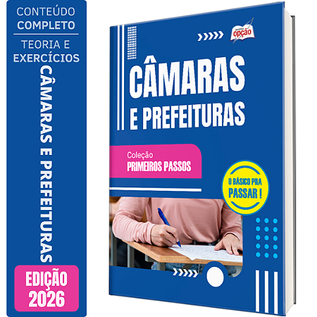 Apostila Câmaras e Prefeituras 2026 - Primeiros Passos