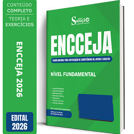 Apostila ENCCEJA 2026 - Nível Fundamental