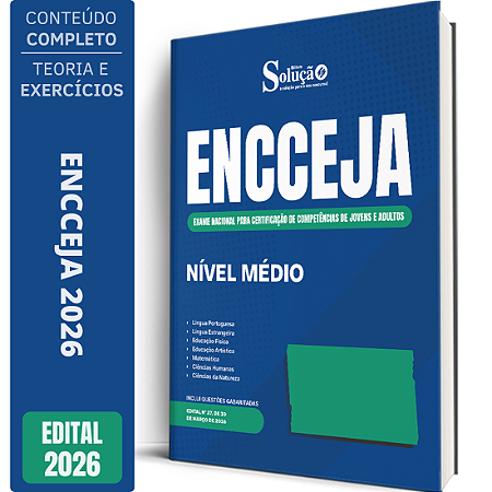 Apostila ENCCEJA 2026 - Nível Médio