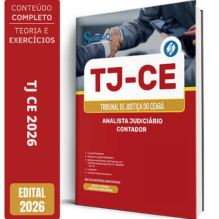 Apostila TJ CE 2026 Analista Judiciário - Contabilidade