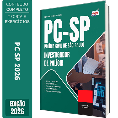 Apostila PC SP 2026 - Investigador de Polícia