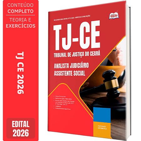 Apostila TJ CE 2026 Analista Judiciário - Assistente Social