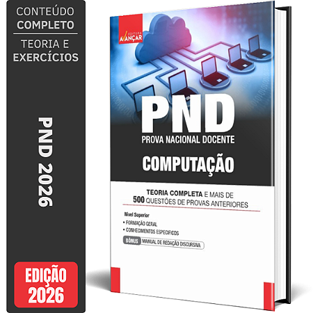 Apostila PND 2026 - Prova Nacional Docente - Computação