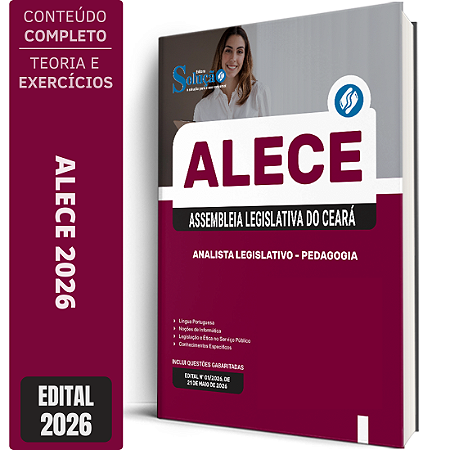 Apostila ALECE 2026 Analista Legislativo - Pedagogia