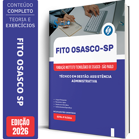 Apostila FITO Osasco 2026 - Técnico em Gestão: Assistência Administrativa