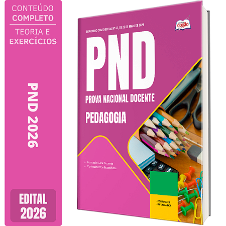 Apostila PND 2026 - Pedagogia
