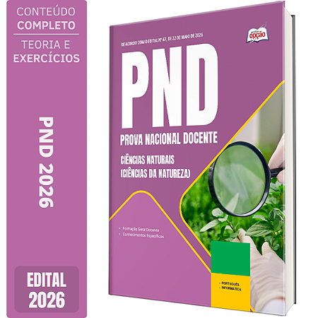 Apostila PND 2026 - Ciências Naturais (Ciências da Natureza)