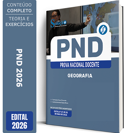 Apostila PND 2026 - Geografia