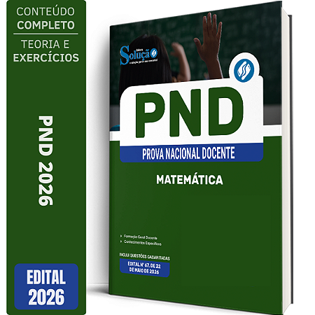 Apostila PND 2026 - Matemática
