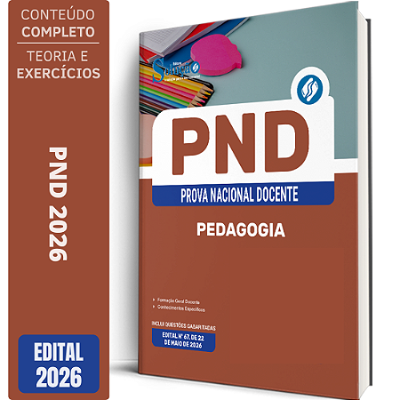 Apostila PND 2026 - Pedagogia